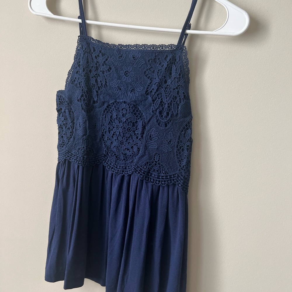 Francescas blue top xs